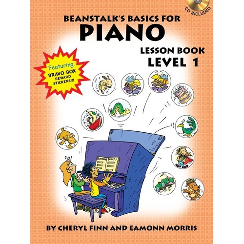 Beanstalk's Basics for Piano Level 1 Book/CD Pack