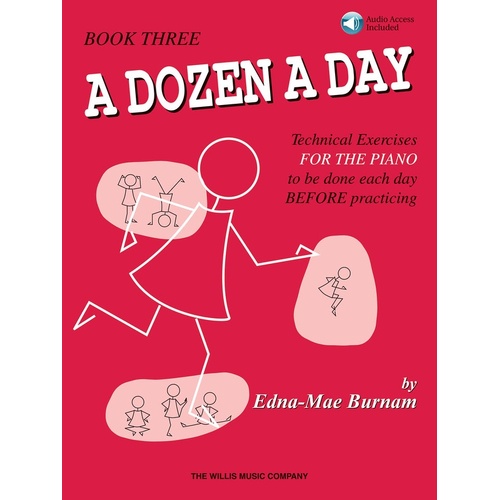 A Dozen A Day Book 3 - Book/CD Pack (Softcover Book/CD)