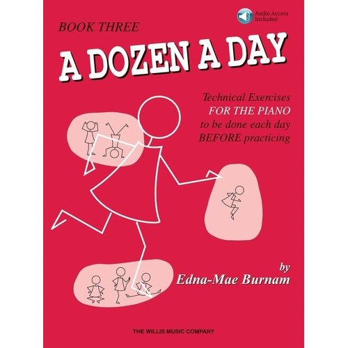 A Dozen a Day Book 3 with Online Audio Access