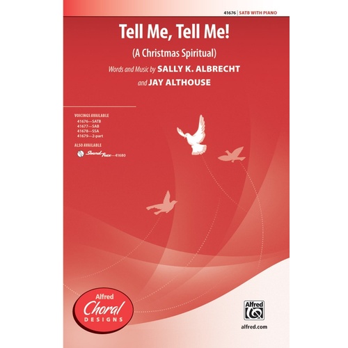Tell Me Tell Me SATB Choral Sheet Music