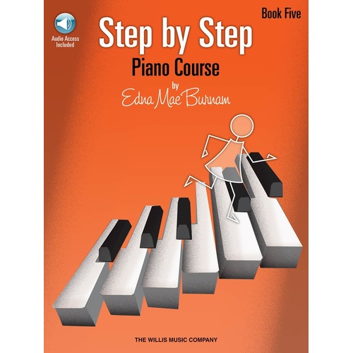 Step By Step Piano Course Book 5 Book/CD (Softcover Book/CD)