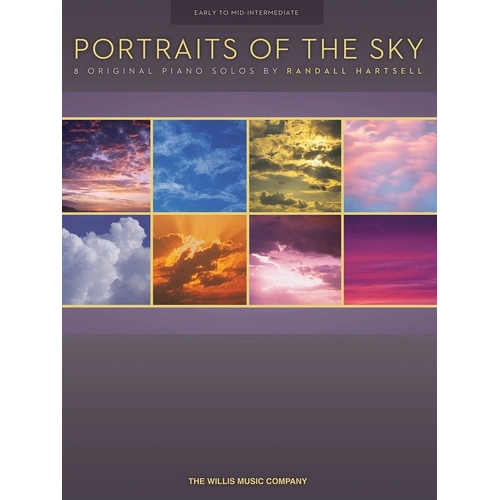 HARTSELL - Portraits of the Sky 8 Original Piano Solos Sheet Music