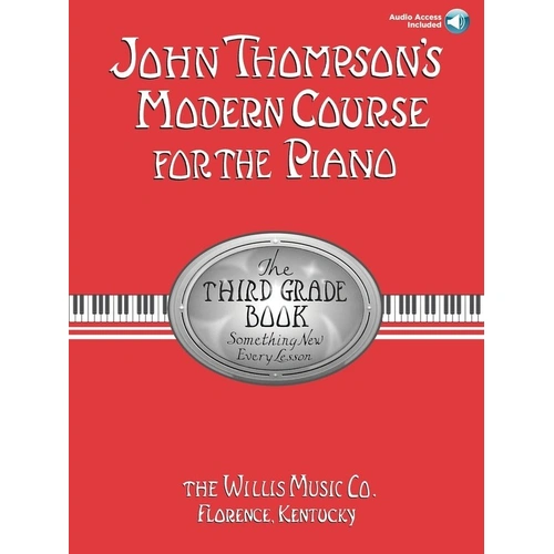 John Thompson Modern Course for Piano Grade 3 US Edition with Audio Tracks