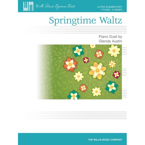 Springtime Waltz Piano Duet (Sheet Music)