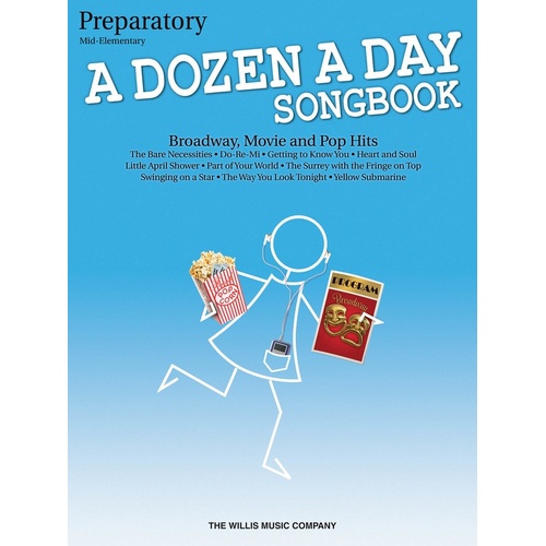 A Dozen A Day Songbook - Preparatory (Softcover Book)