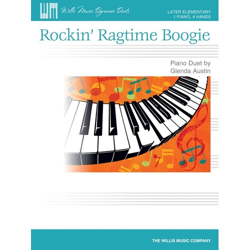 Austin - Rockin Ragtime Boogie Piano Duet (Sheet Music)