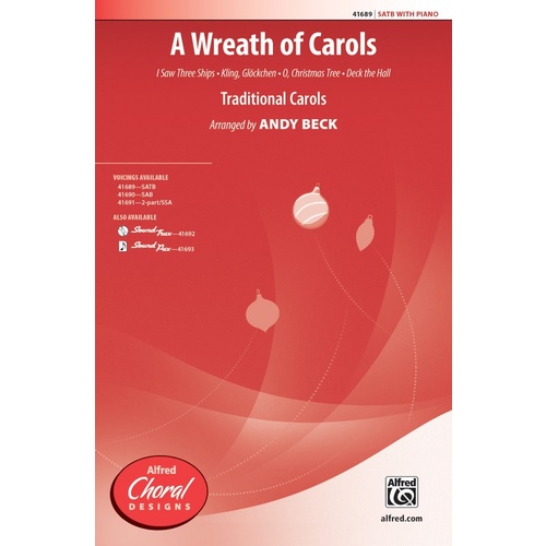 A Wreath of Carols SATB Choral Sheet Music