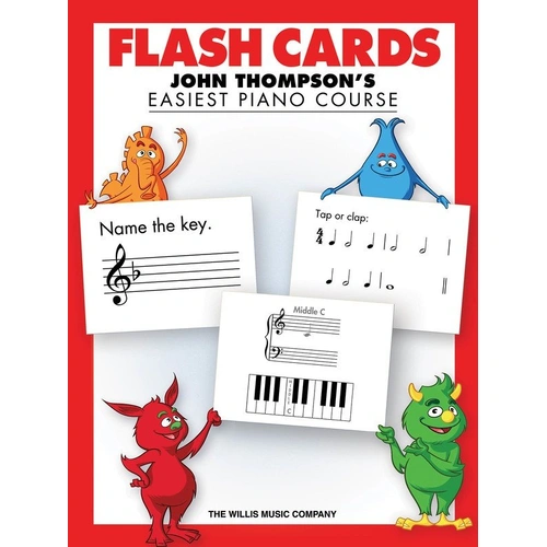 Easiest Piano Course Flash Cards - 128 Musical Cards for Beginners