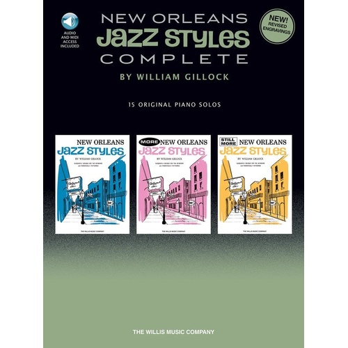 New Orleans Jazz Styles Complete - Piano Collection with Enhanced CD and MIDI Files