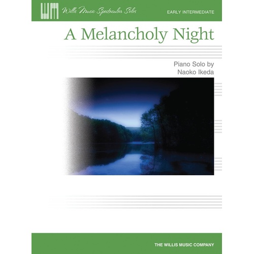 A Melancholy Night (Sheet Music)