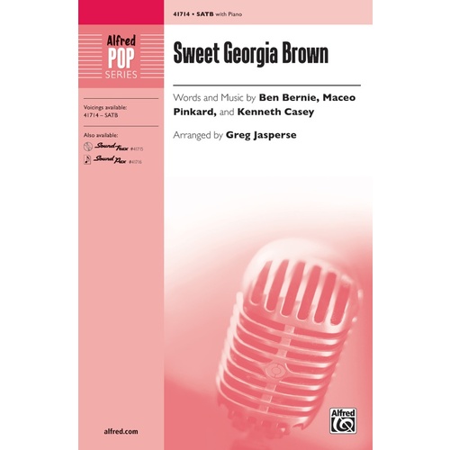 Sweet Georgia Brown SATB Choral Sheet Music
