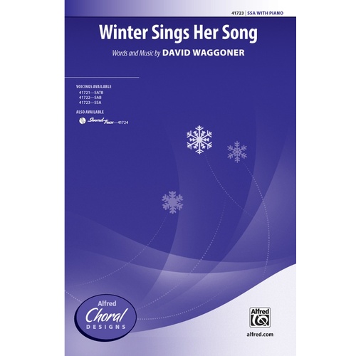 Winter Sings Her Song SSA Choral Sheet Music