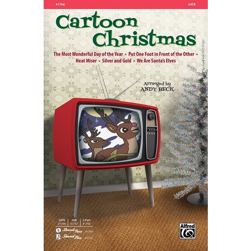 Cartoon Christmas SATB