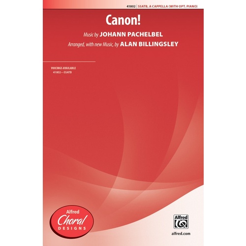 Canon SATB Choral Sheet Music