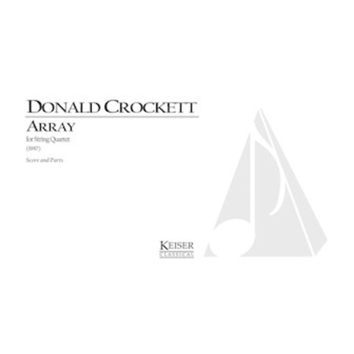 Crockett - Array For String Quartet Score/Parts (Pod)