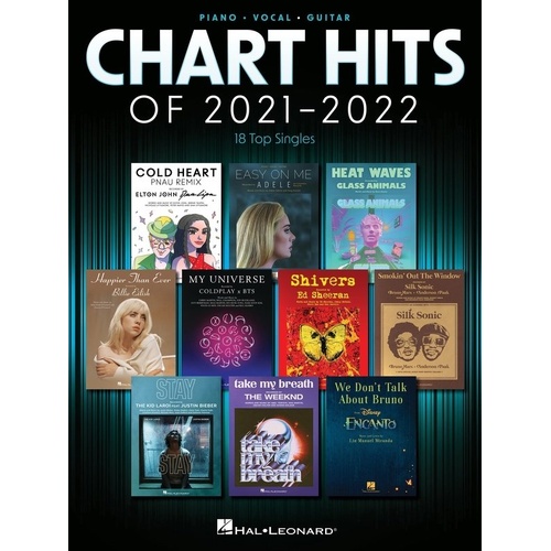 Chart Hits of 2021-2022 PVG Songbook