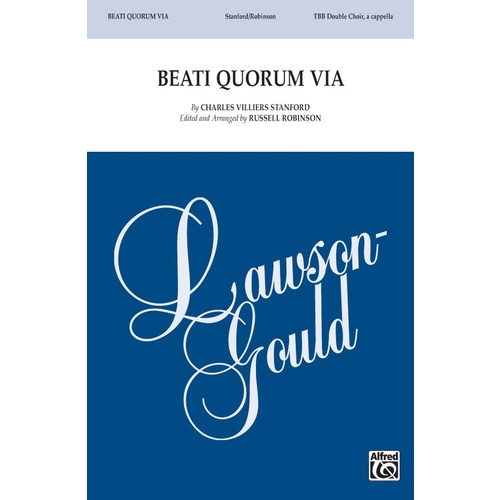 Beati Quorum Via TBB Choral Sheet Music