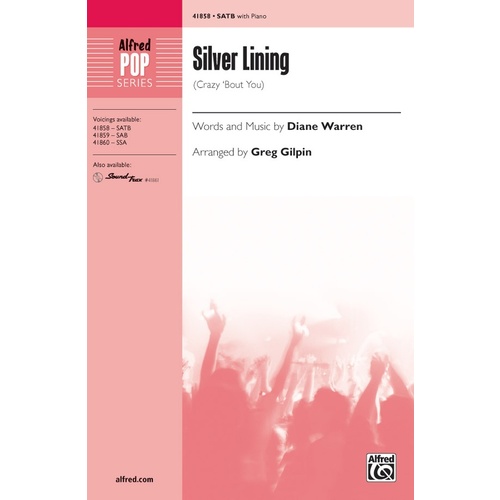 Silver Lining SATB Choral Sheet Music