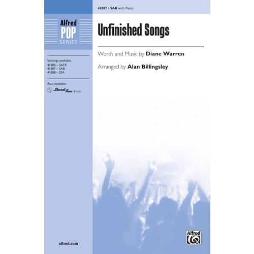 Unfinished Song SAB Choral Sheet Music