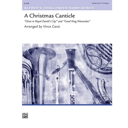 Christmas Canticle Concert Band Gr 1.5