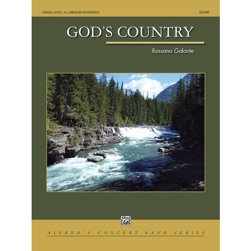 Gods Country Concert Band Gr 4.5