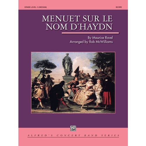 Menuet Sur Le Nom D'Haydn Concert Band Gr 3