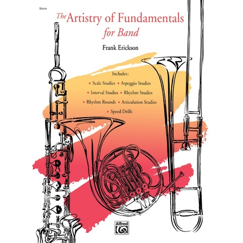 Artistry of Fundamentals for Band Conductor Score - Concert Band Sheet Music