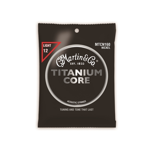 Martin Strings : Martin Titanium Core Strings Light Tension