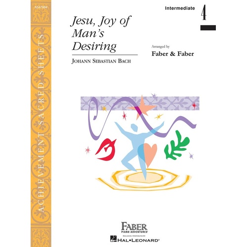 Jesu Joy Of Mans Desiring LVL 4 Piano Solo (Sheet Music)