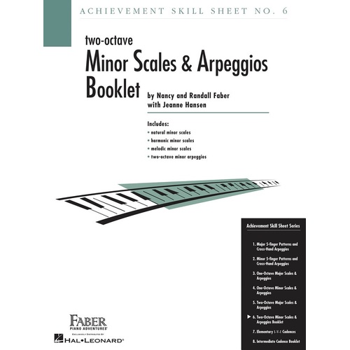 Achievement Skill Sheet 6 Two Octave Min Scales
