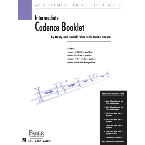 Achievement Skill Sheet 8 Cadence Booklet
