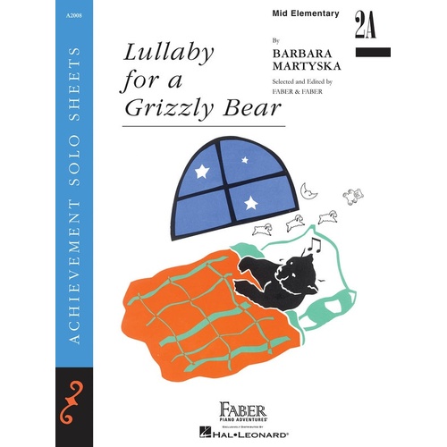 Lullaby For A Grizzly Bear LVL 2A Piano Solo (Sheet Music)