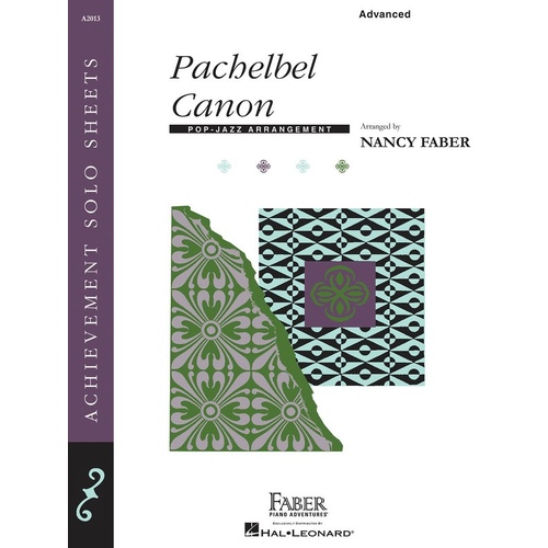 Canon In D Advanced Piano Solo (Sheet Music)