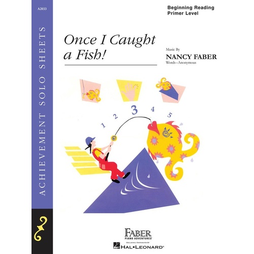 Once I Caught A Fish Primer Level Piano Solo (Sheet Music)