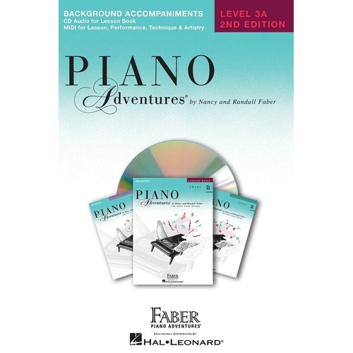 Piano Adventures Level 3A Lesson Book CD 2nd Edition