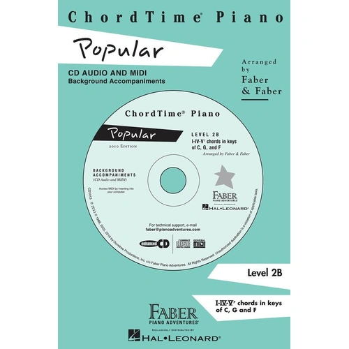 ChordTime Piano Popular Level 2B CD