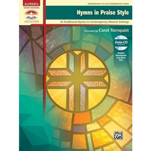 Hymns In Praise Style Piano Book/CD
