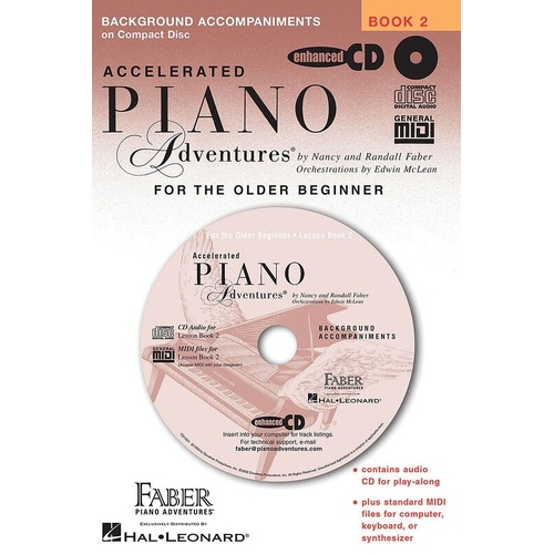 Accelerated Piano Adventures Book 2 Lesson CD