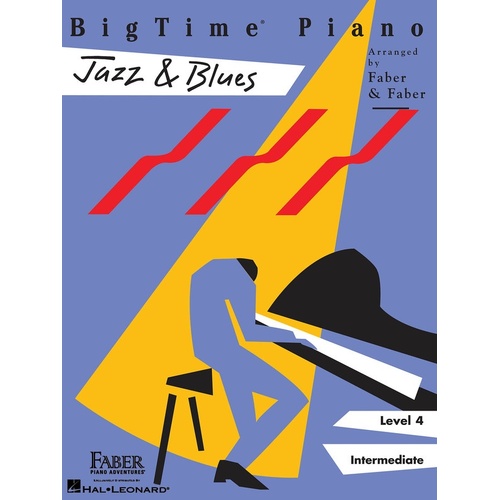 Big Time Piano Jazz And Blues Level 4 (Softcover Book)