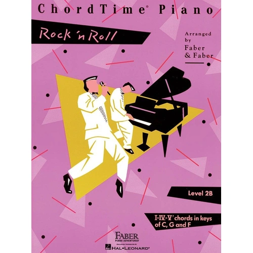 ChordTime Piano Rock 'n' Roll Level 2B by Faber Piano Adventures