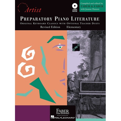 Developing Artist Piano Literature Prep Book/CD (Softcover Book/CD)