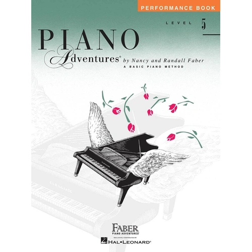 Piano Adventures Level 5 Performance Book by Faber Piano Adventures, 32 Pages