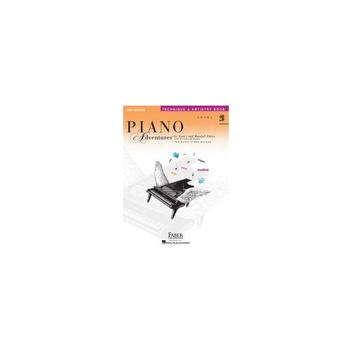 Piano Adventures Level 2B Technique & Artistry Book 2nd Edition, 40 Pages, Faber Piano Adventures