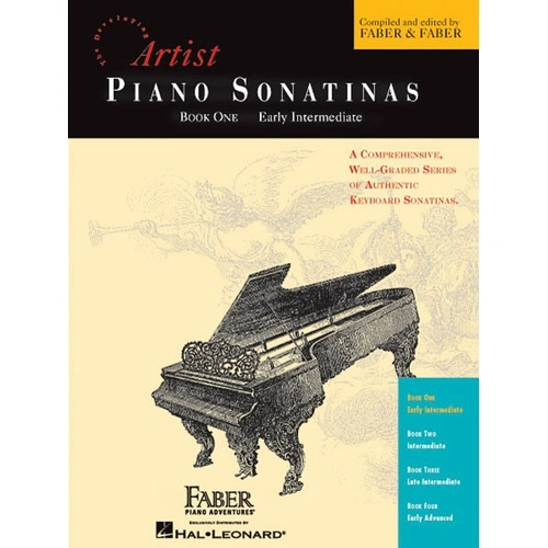 Developing Artist Piano Sonatinas Book 1 by Faber Piano Adventures