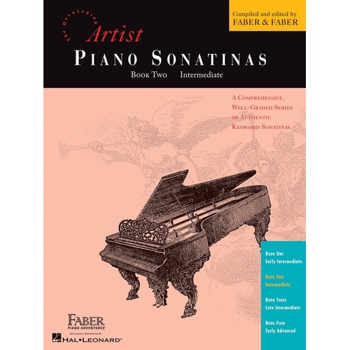 Developing Artist Piano Sonatinas Book 2 (Softcover Book)