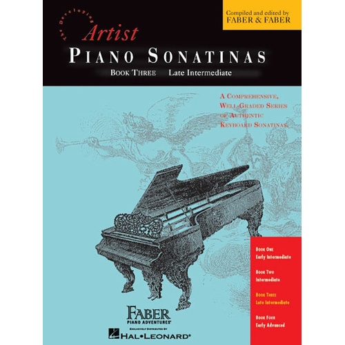 Developing Artist Piano Sonatinas Book 3 (Softcover Book)
