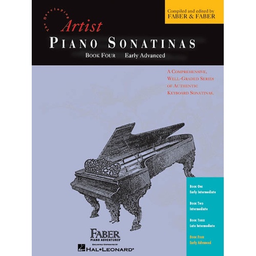 Developing Artist Piano Sonatinas Book 4 (Softcover Book)