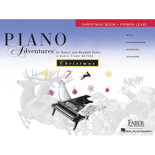 Piano Adventures Christmas Primer Level Book - 16 Pages