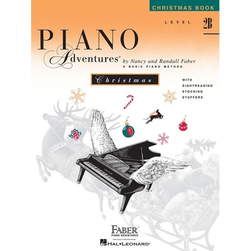 Piano Adventures Level 2B Christmas Book by Faber - 24 Pages