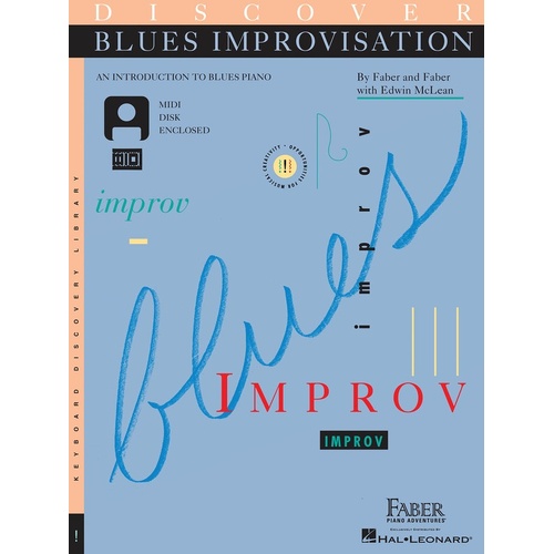 Discover Blues Improvisation Book/Midi